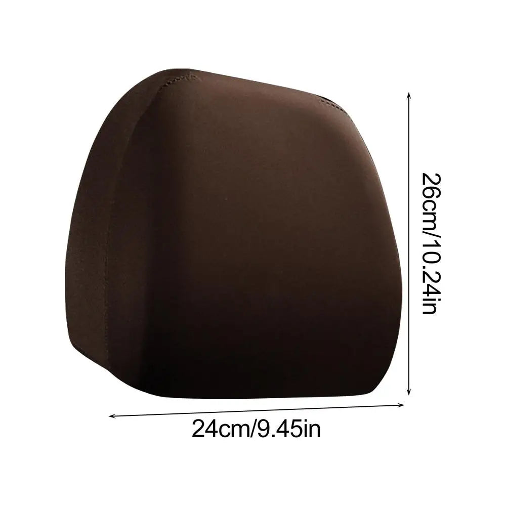 Headrest Cover For Car Full Coverage Dustproof Front Seat Head Rests Interior