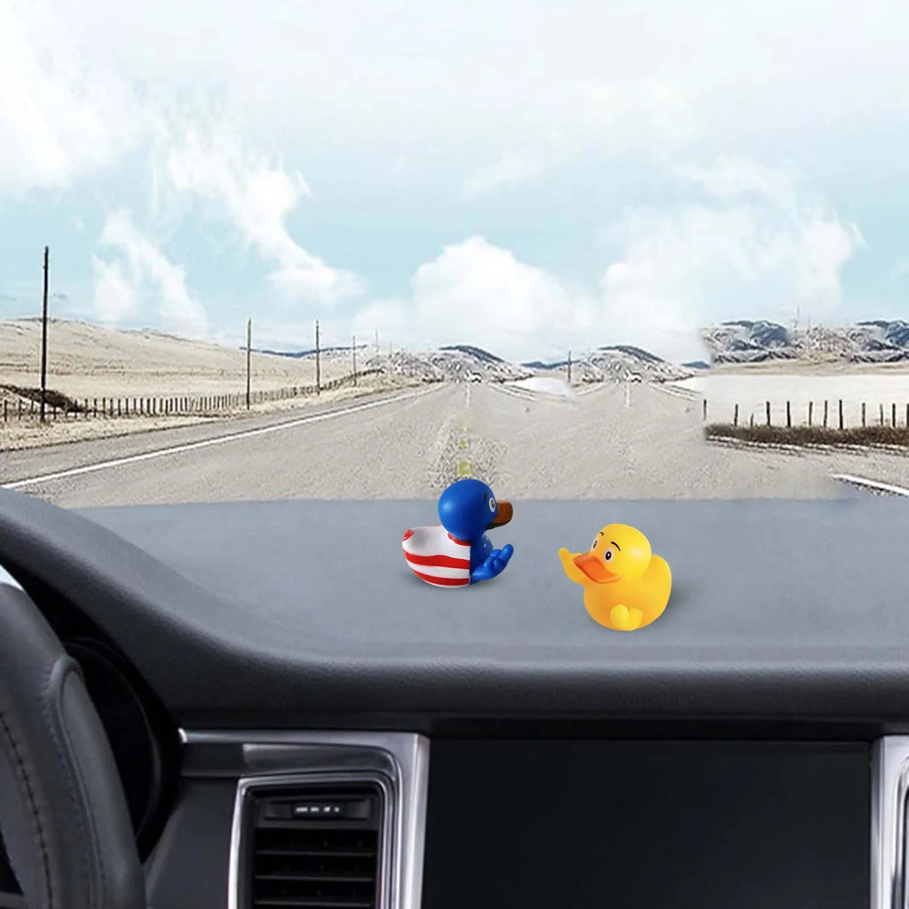 Middle Finger Duck Car Decoration Personalized Ornaments Desktop Auto for Living Premium Automotive Accessory