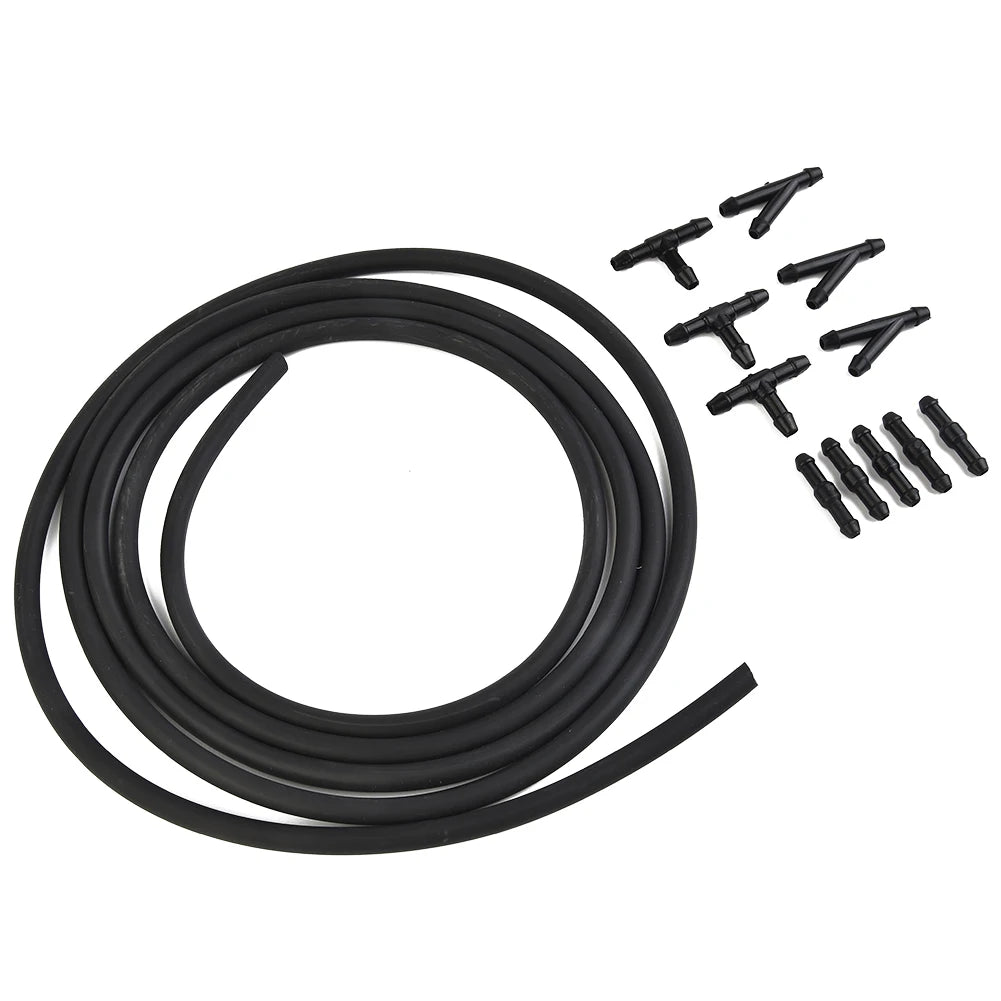 2m Car Windshield Wipers Washer Hose Automotive Wiper Blade Pipe Jet Spray Premium Automotive Accessory