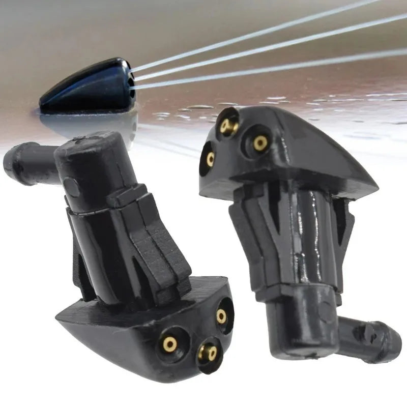 New Car Windshield Wiper Washer Spray Nozzle for Most Models Auto 3 Holes Premium Automotive Accessory