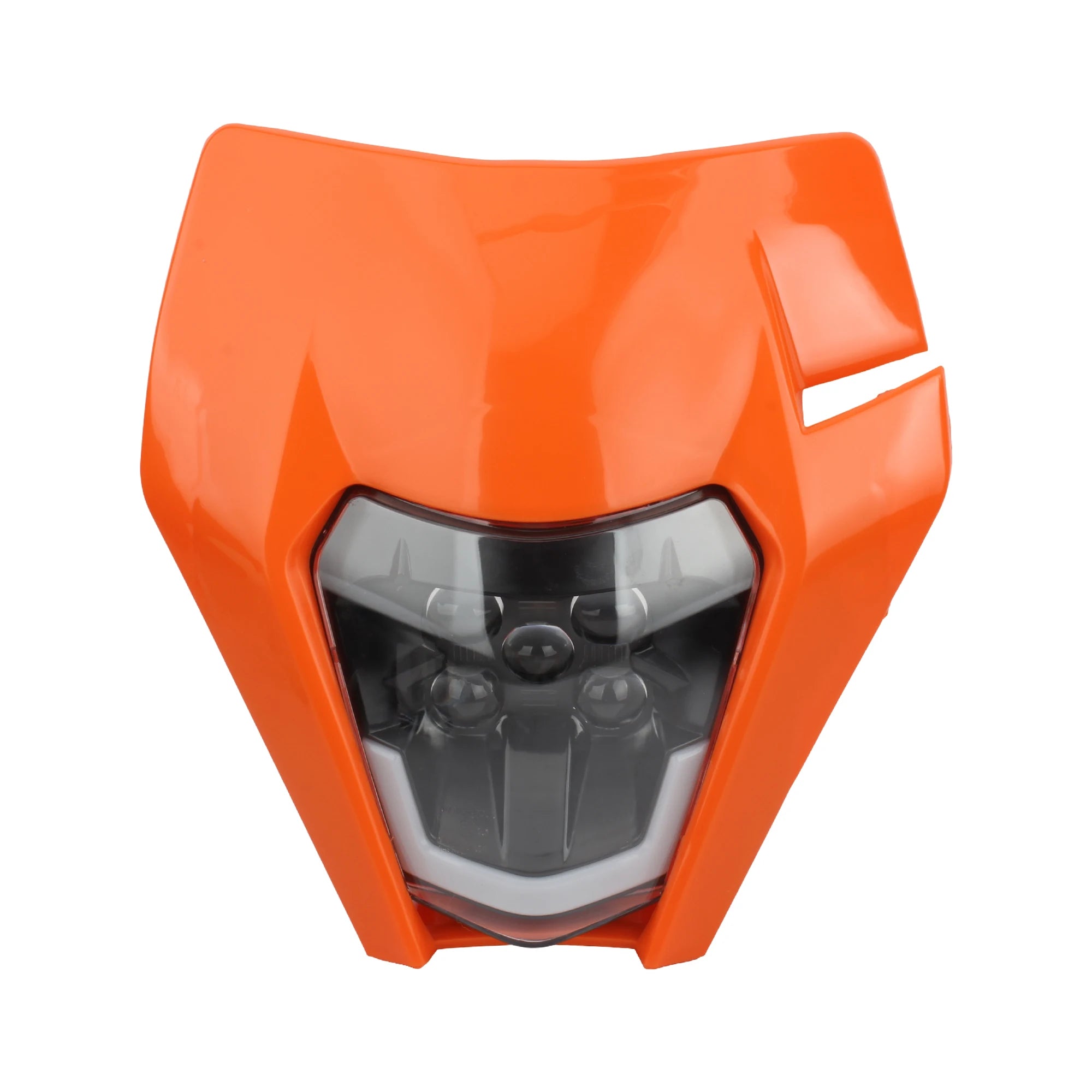 Motorcycle LED Headlight Plate for KTM EXC XC SX MX XC 125 250 300 450 Supermoto Enduro Universal Dirt Bike Headlights