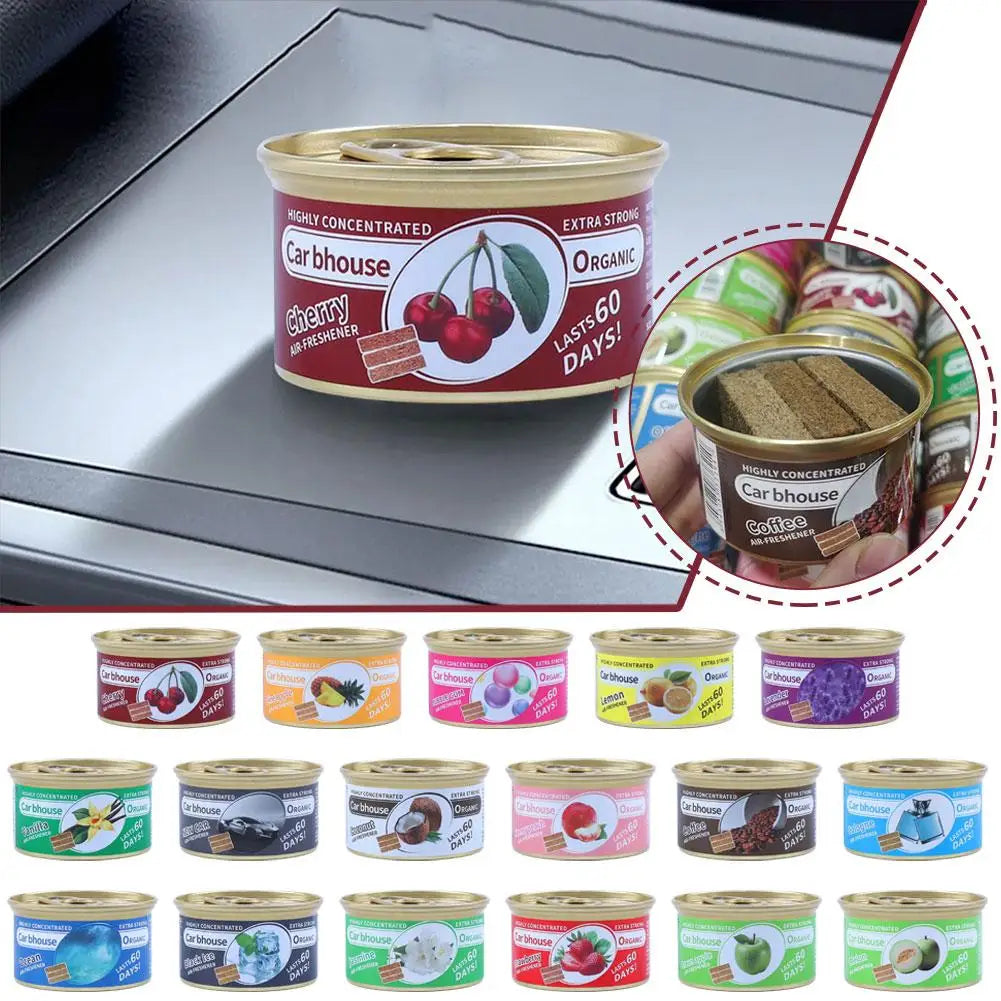 Car Flavoring Air Fresheners Perfume Canned Wood Blocks Coffee Flavor SUV Truck
