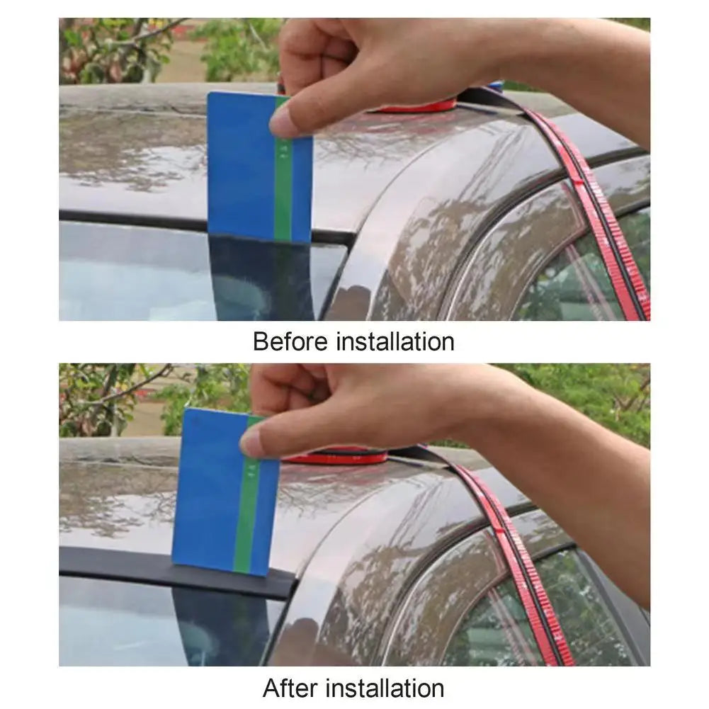 Car Seals Edge Sealing Strips Rubber Auto Roof Windshield Sealant Protector Premium Automotive Accessory
