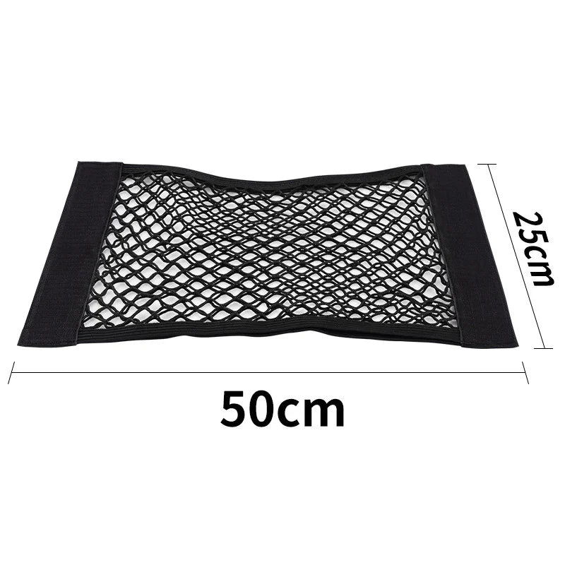 Car Trunk Mesh Organizer Tail Storage Cargo Net Seat Back Pocket Universal