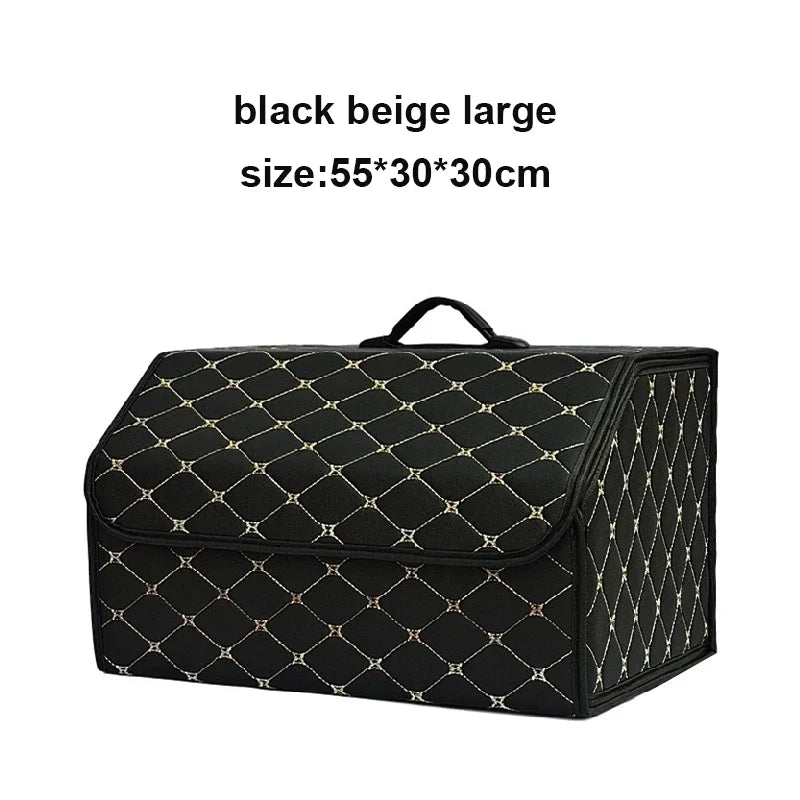 Car Trunk Organizer Box Large Capacity Auto Multiuse Tools Storage Bag SUV Truck