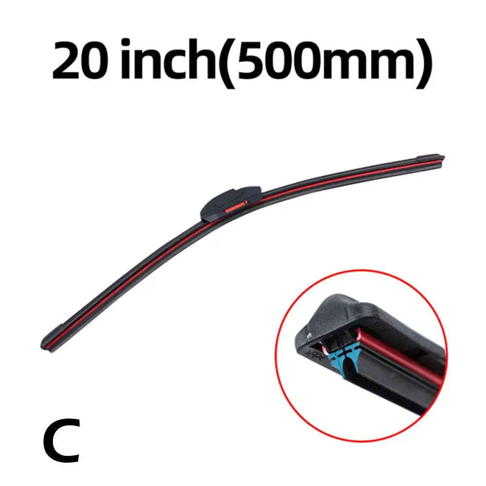 Car Windshield Wiper Blades Multi functional double-layer Soft Rubber Automotive Premium Automotive Accessory
