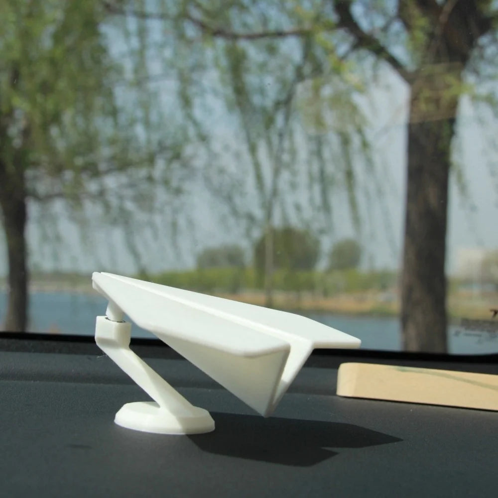Unique Auto Turning Airplane Model Decor Car Dashboard Drift Rotating Ornaments Premium Automotive Accessory