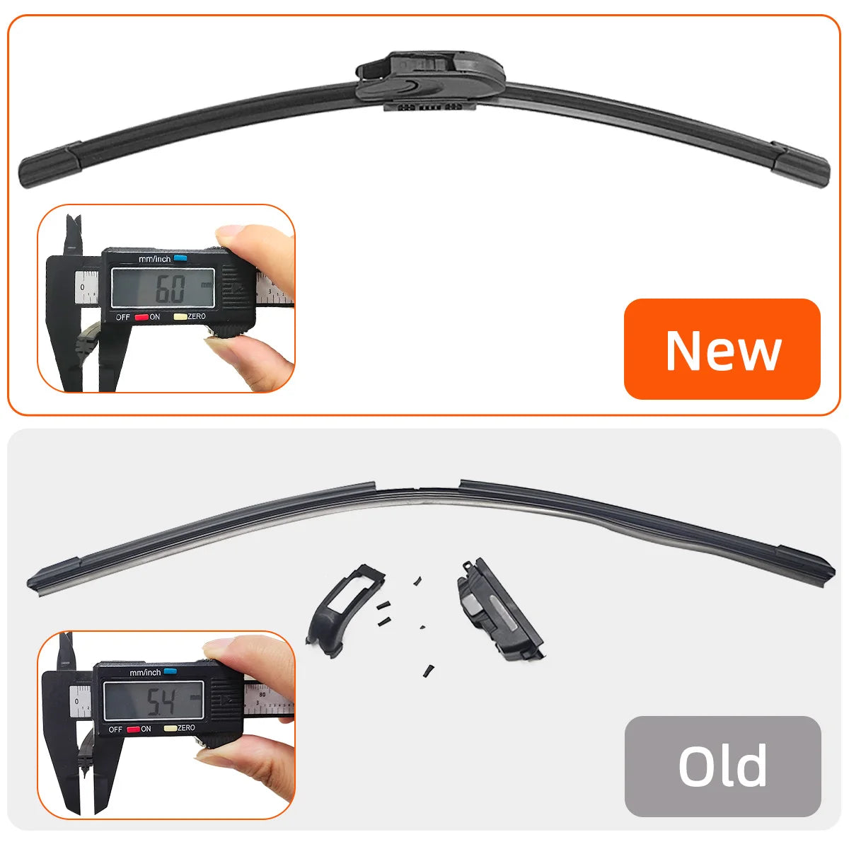 General windshield wipers ranging from 26 inches to 14 J/U are suitable for Premium Automotive Accessory