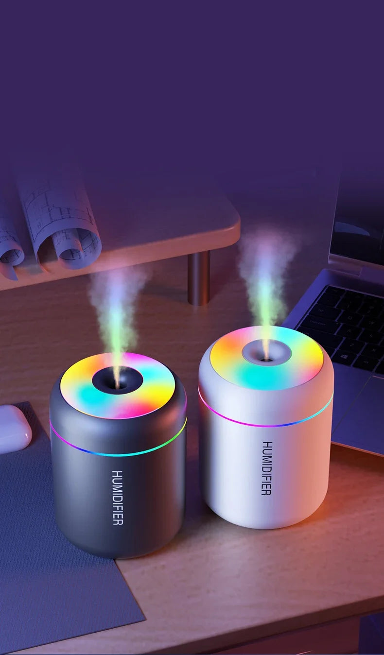 180ML Mini Air Humidifier USB Electric Aroma Diffuser Essential Oil Purifier