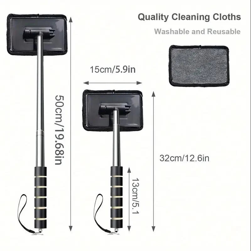 Automobile Windshield Water Scraping Telescopic Glass Wiper Auto Cleaning Tools Premium Automotive Accessory