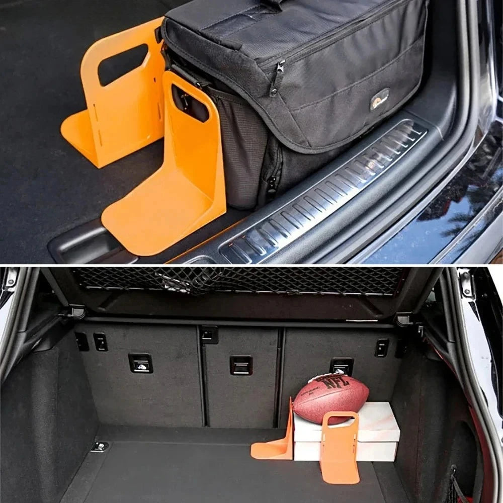 Multifunctional Car Back 2/1pcs Auto Trunk Organizer Rack Luggage Box Stand SUV