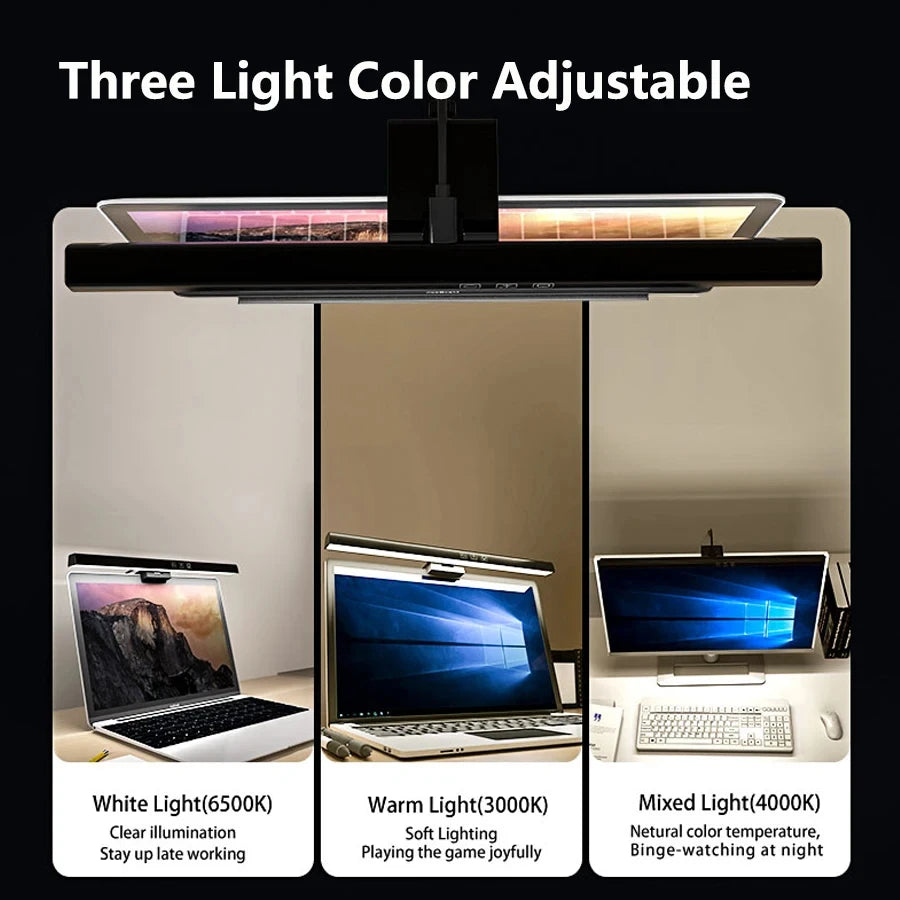 LED Monitor Light Bar 33cm LED Computer Monitor Light Bar Desk Lamp
