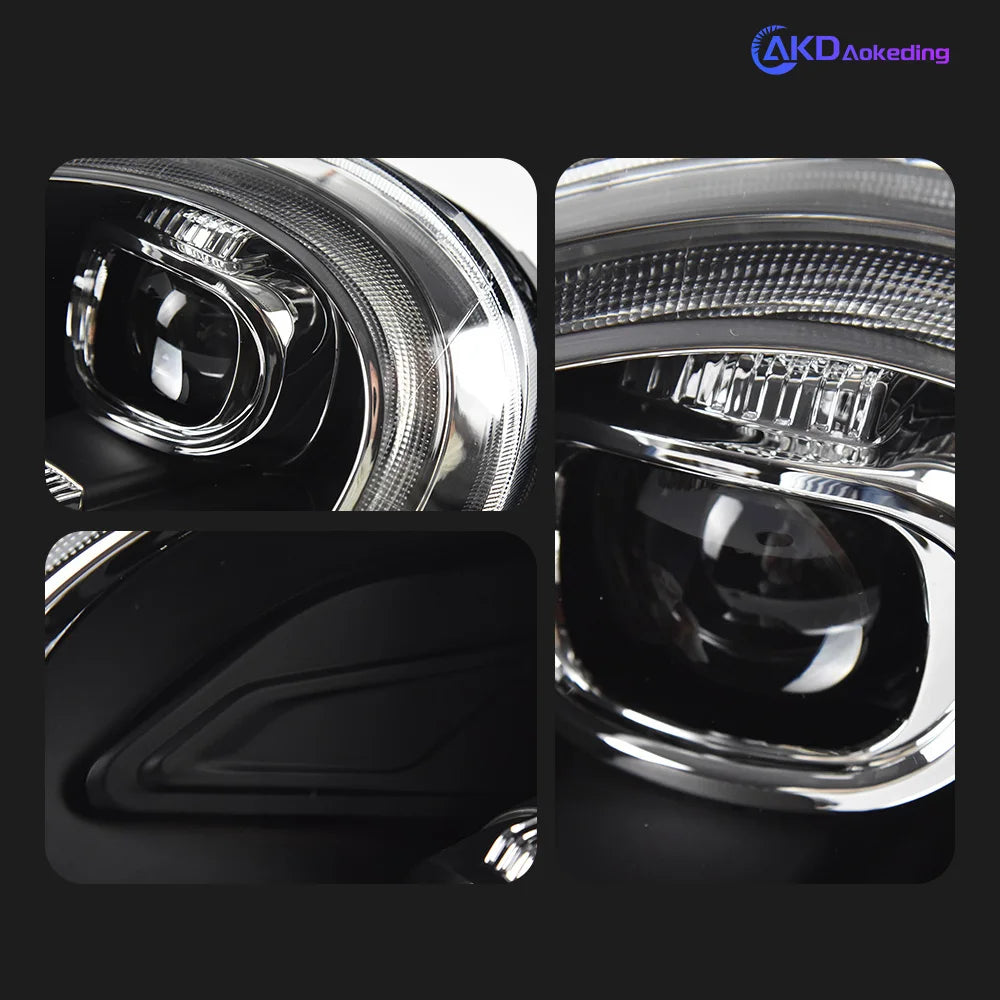 AKD Head Lamp for VW Beetle LED Headlight 2006-2021 Headlights Beetle DRL Turn Signal High Beam Angel Eye Projector Lens