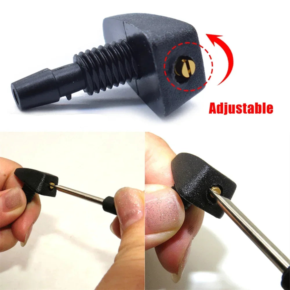 Universal Windshield Washer Jet Kit Adjustable Sprayer for Efficient Front Premium Automotive Accessory