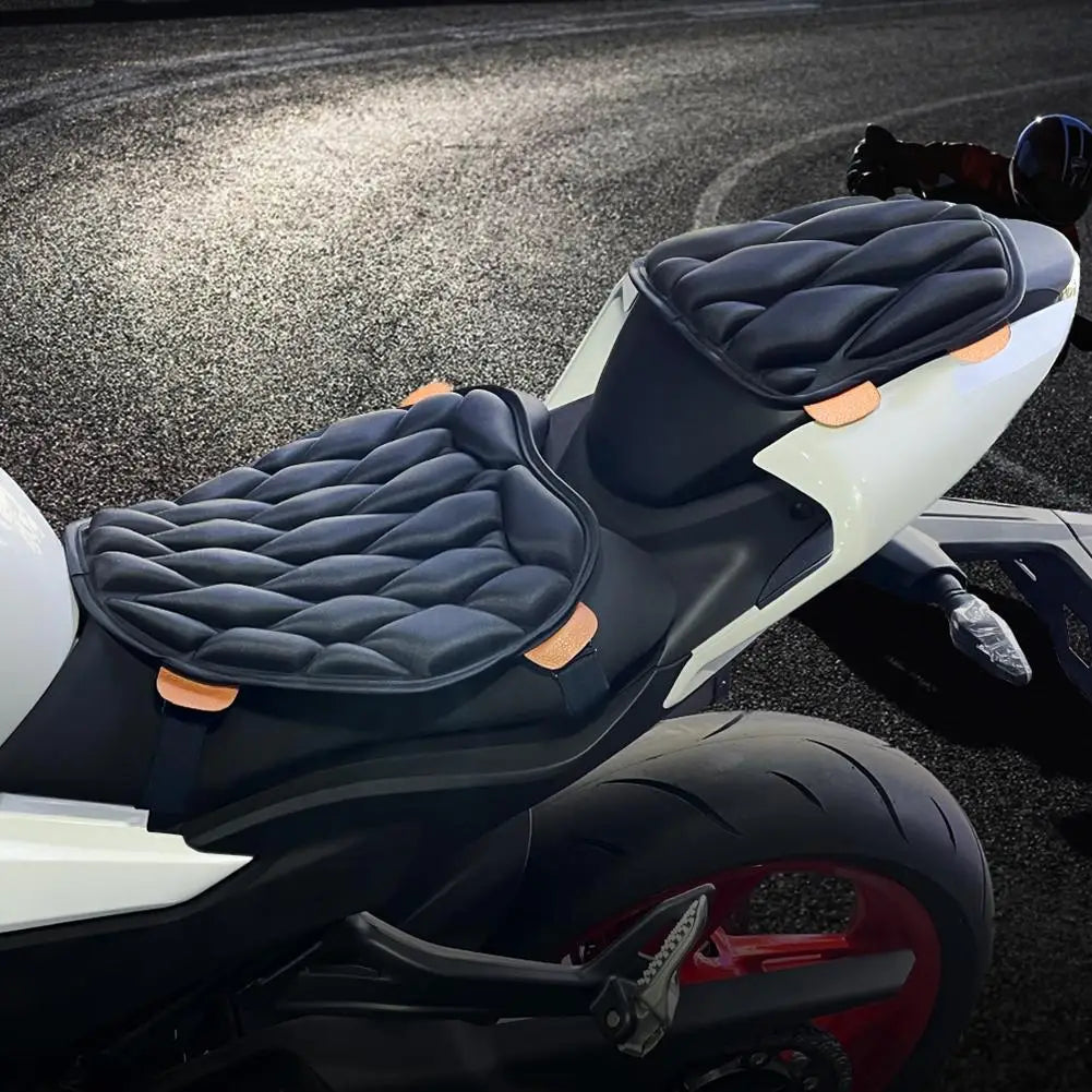 Motorcycle Seat Cover 3D Comfort Air EVA Cushion Waterproof UV Heat Interior