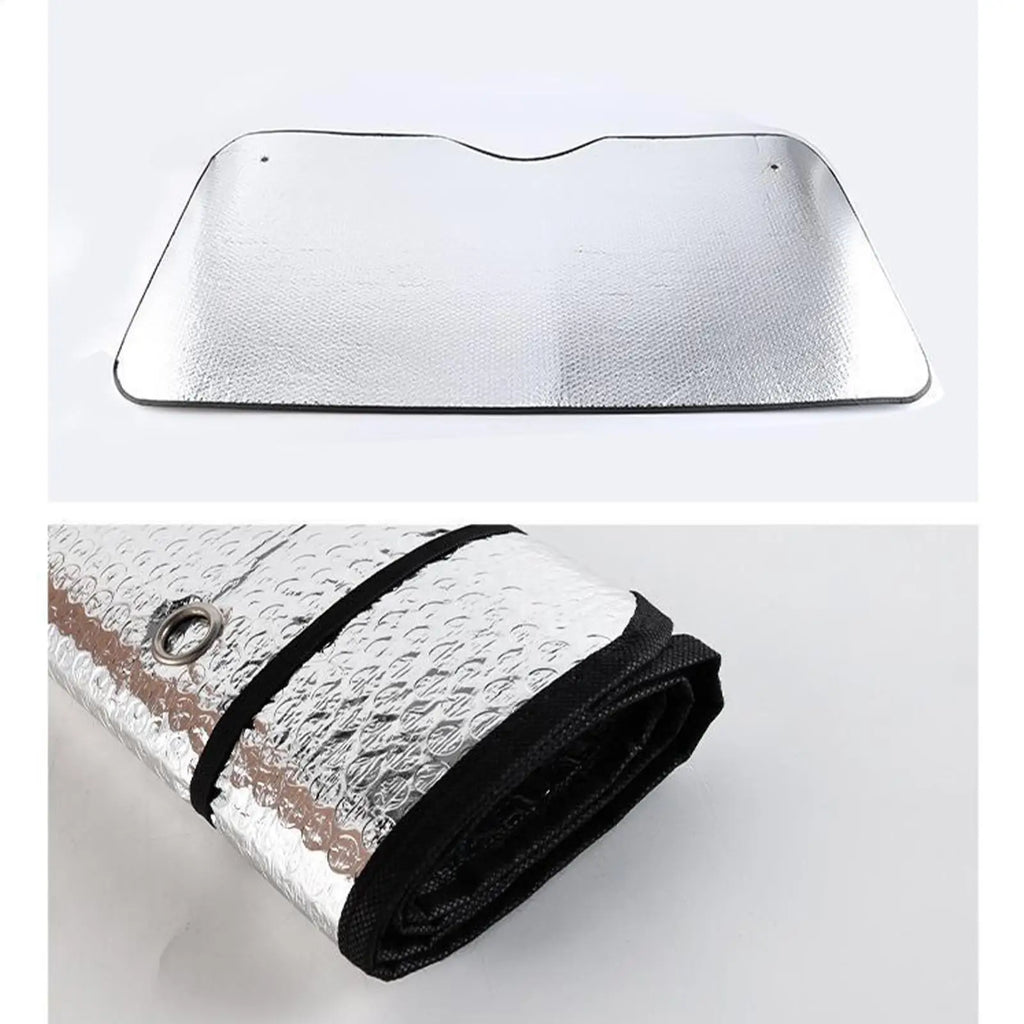 Truck Windshield Sun Shade Truck 86.5 x 31.5 Inch Front Window Sunshade Foldable