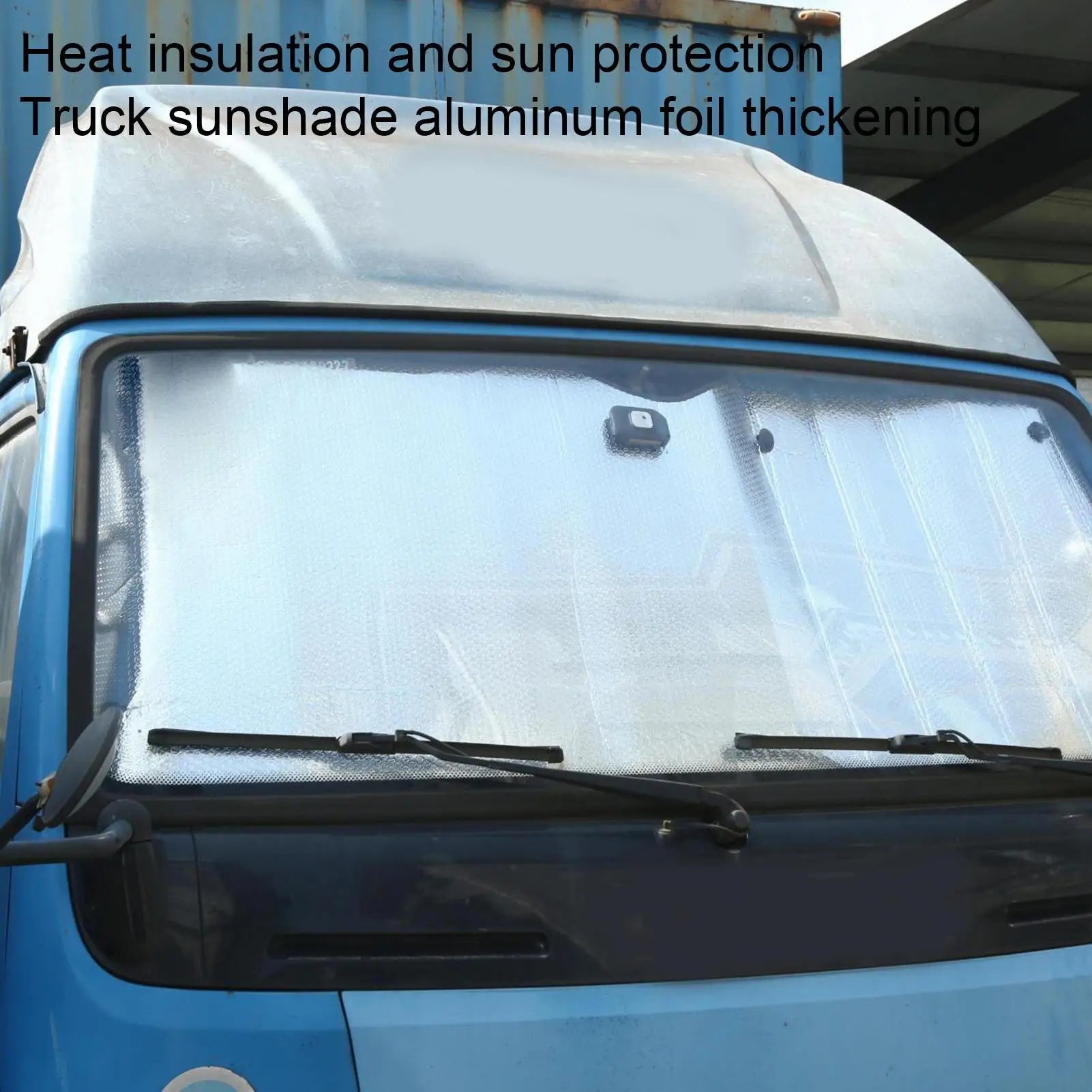 Truck Windshield Sun Shade Truck 86.5 x 31.5 Inch Front Window Sunshade Foldable