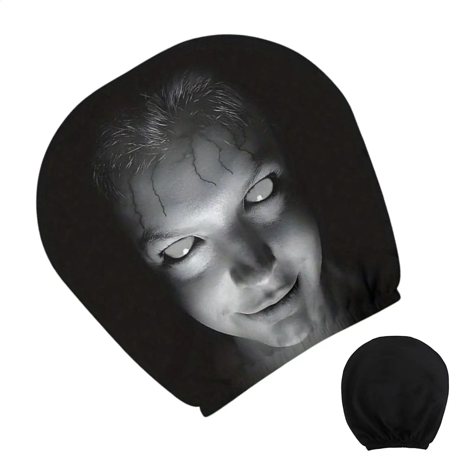 Car Headrest Cover Funny Auto Interior Supplies Head Rest Protector Vehicle