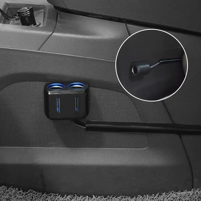 4Pc Sleek Car Cable Organizer Kit Universal Sleeves for a Neat Damage-Free SUV