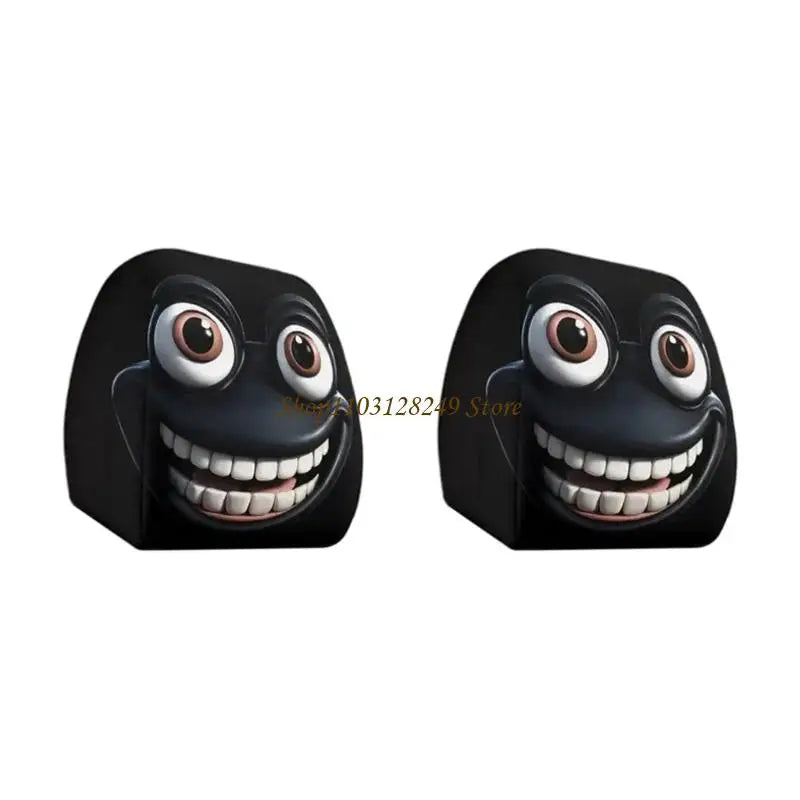 4 Car Headrest Covers Novelty Humorous Design Interior Head rest Protector