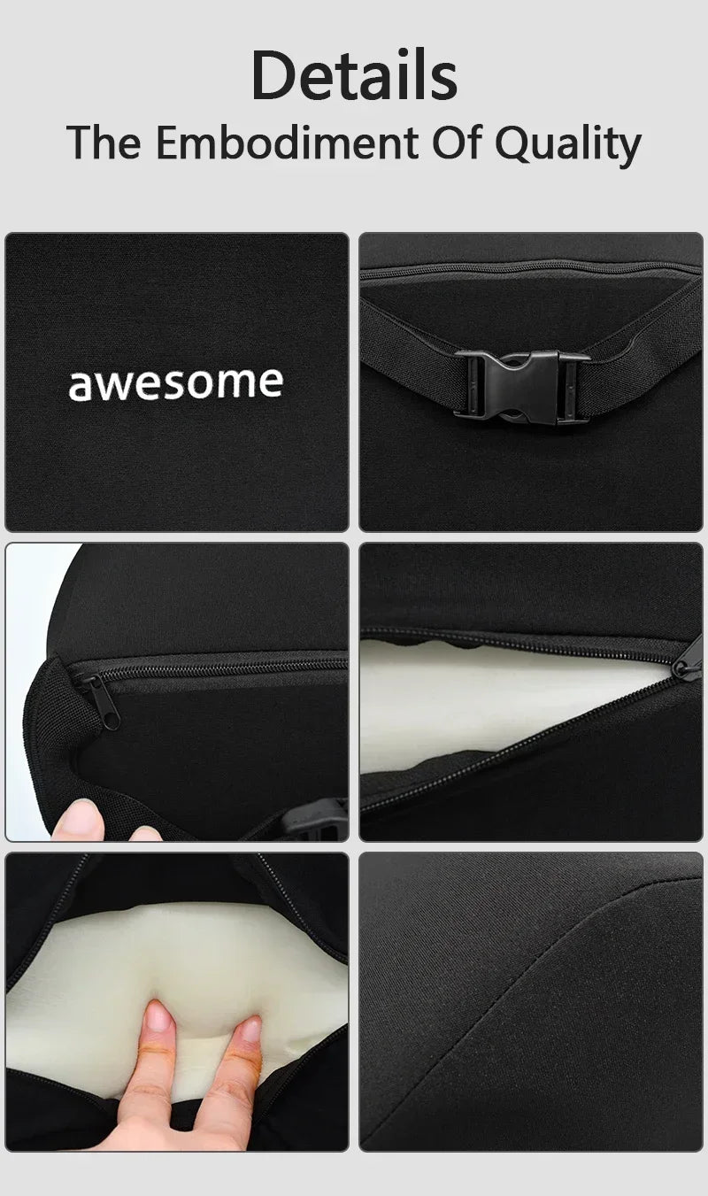 Car headrest neck pillow lumbar support mounted Interior Protector Auto Vehicle