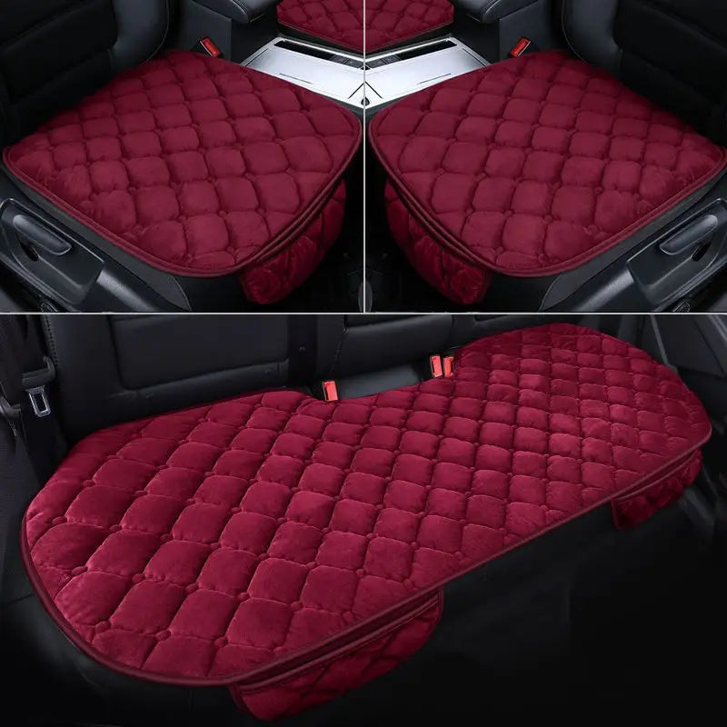 Car Seat Cover Protector Universal Winter Warm Auto Cushion Rear Interior
