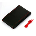 Car Steering Wheel Cover Needles And Braid Thread Artificial Leather Car Covers