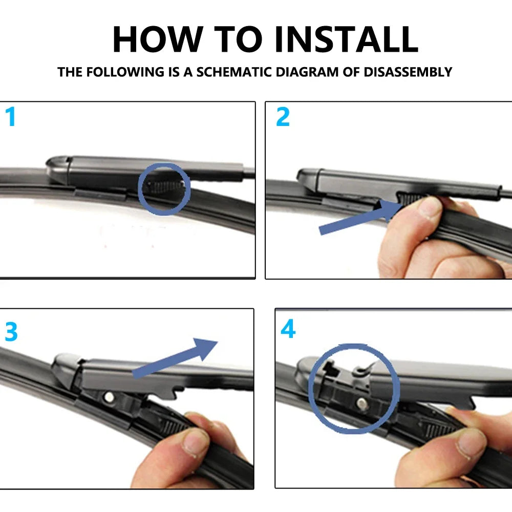 For Volvo XC90 MK1 2005~2014 Windscreen Windshield Wipers Car Accessories 2006 Premium Automotive Accessory