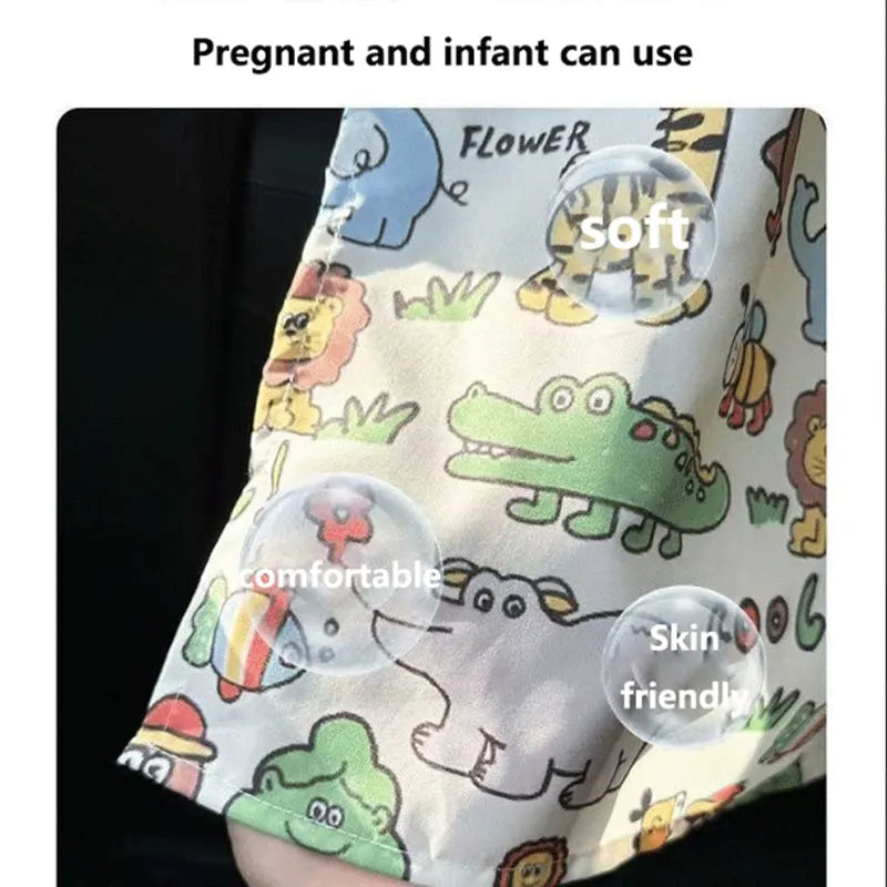 Suction Cup Curtain In The Car Window Sunshade Cover Cartoon Universal Side