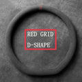 Steering Wheel Cover, Ultra-thin, Non-slip, D-shaped Round, Breathable