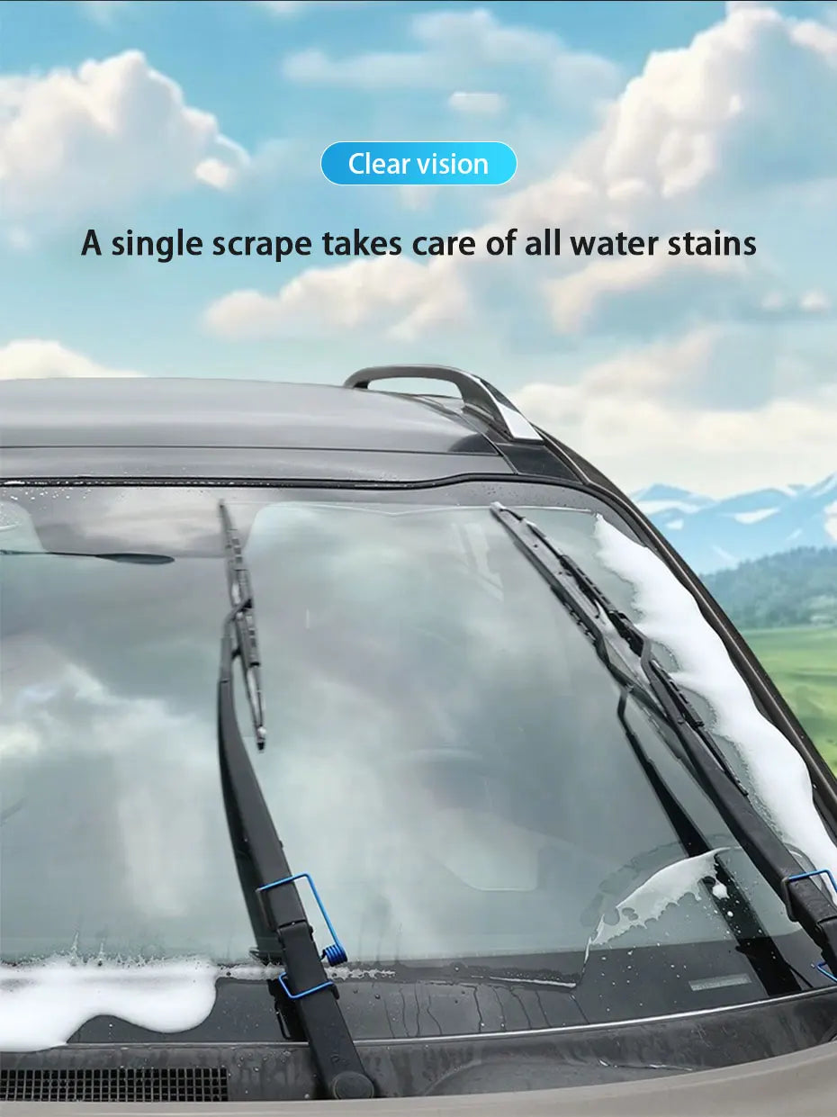 Universal Wiper Blade Pressure Enhancer – Spring Steel Refit Strip for Better Premium Automotive Accessory