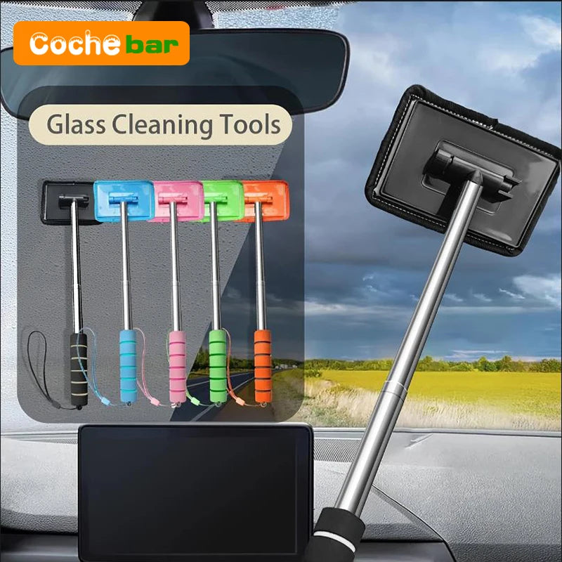 Automobile Windshield Water Scraping Telescopic Glass Wiper Auto Cleaning Tools Premium Automotive Accessory