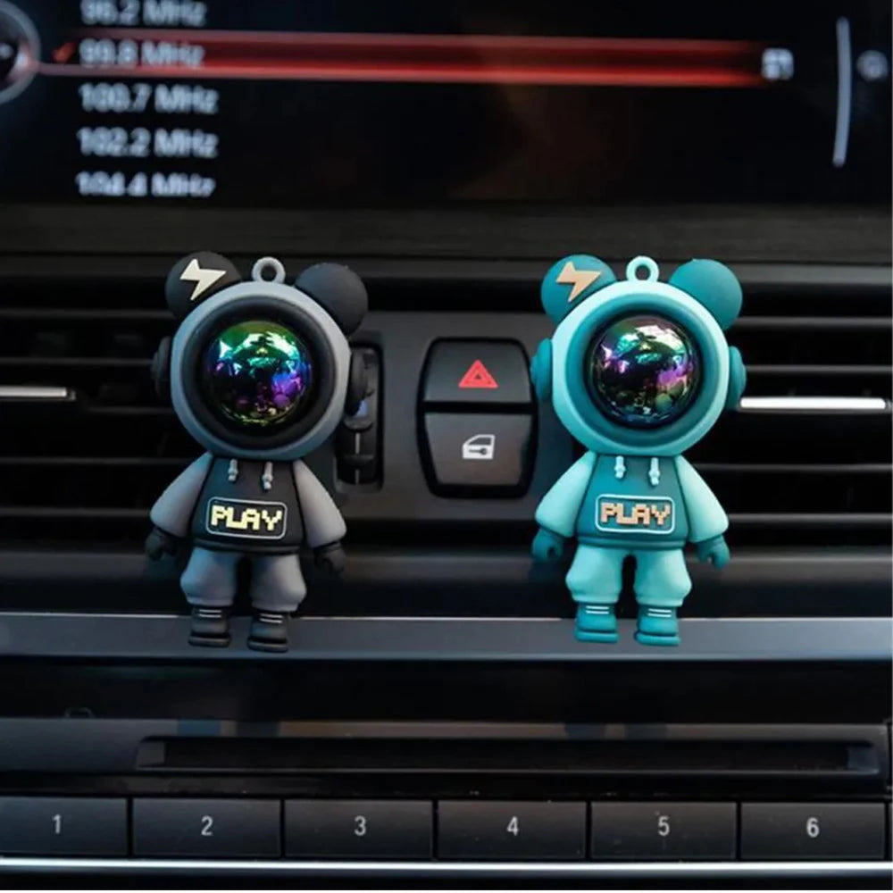 Car Air Outlet Perfume Clip Cartoon Astronaut Freshener Conditioning SUV Truck