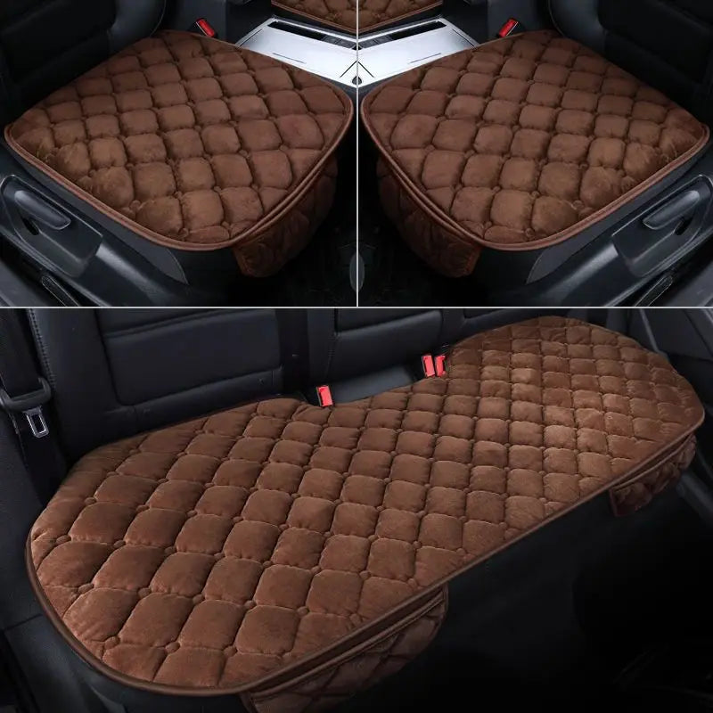 Car Seat Cover Protector Universal Winter Warm Auto Cushion Rear Interior