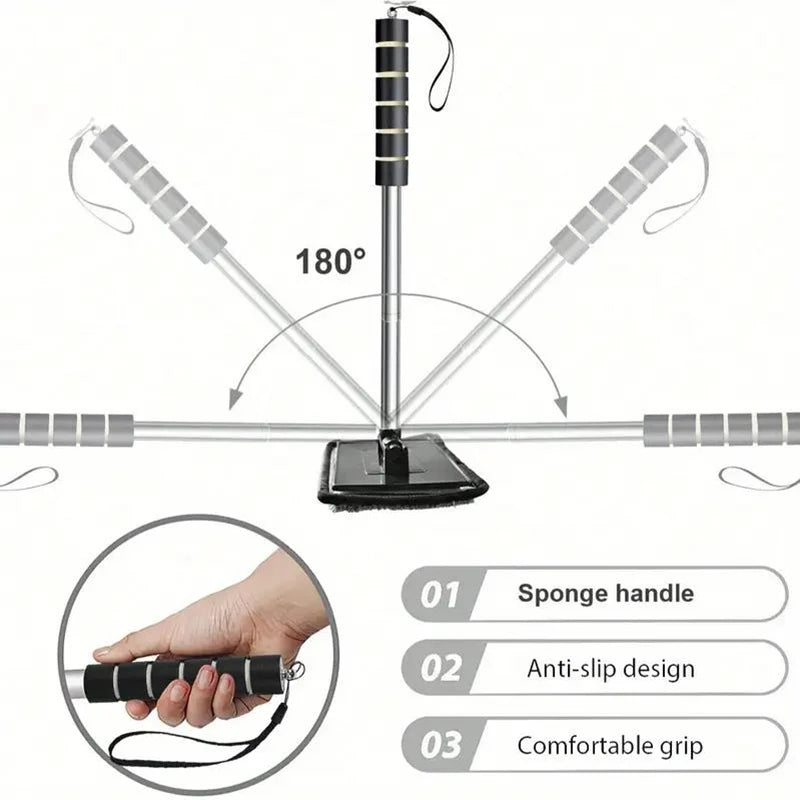 Automobile Windshield Water Scraping Telescopic Glass Wiper Auto Cleaning Tools Premium Automotive Accessory