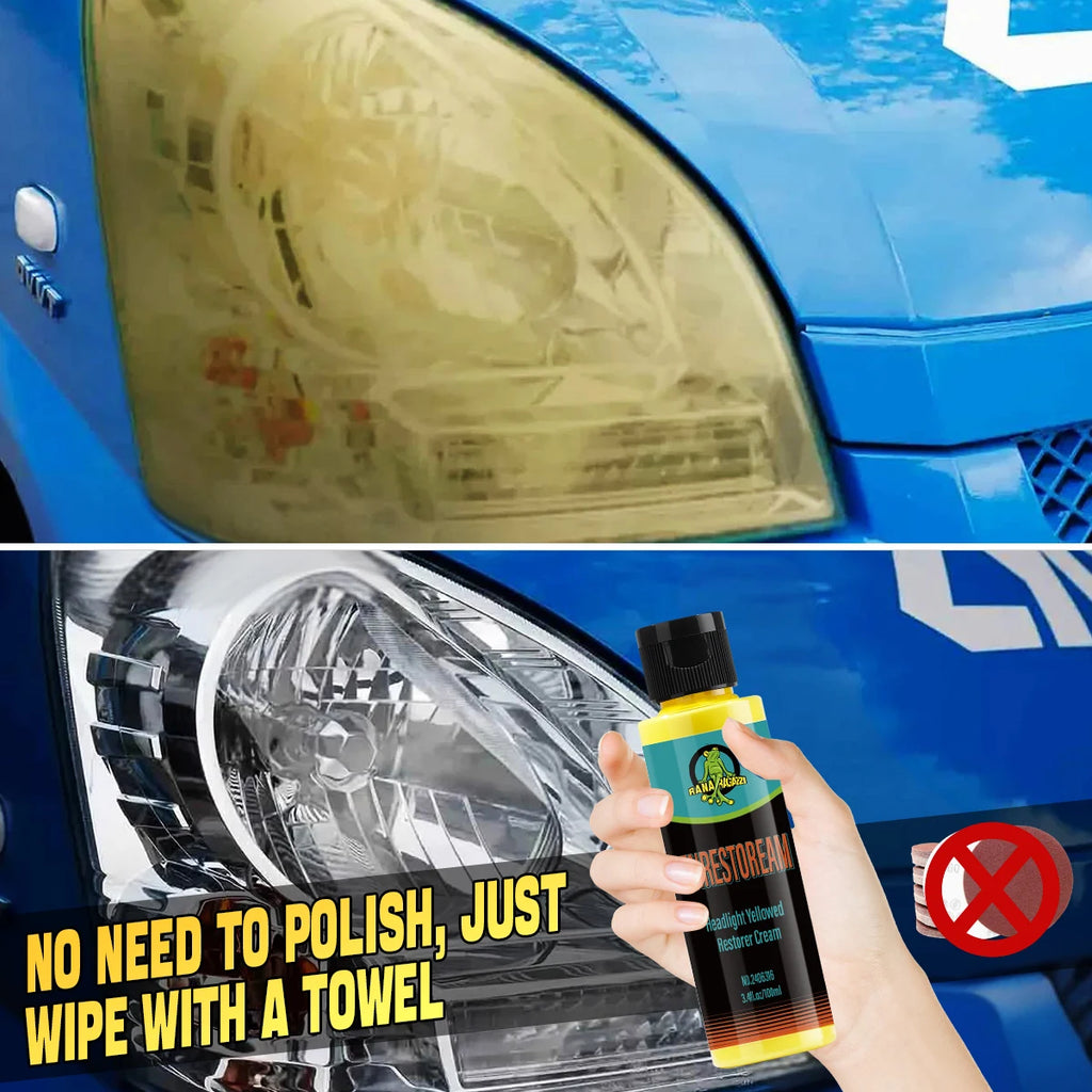 Car Headlight Liquid Polymer Polisher Light Restoration Besteam Headlamp Scratch Remover Repair Cleaning Auto Part RG316