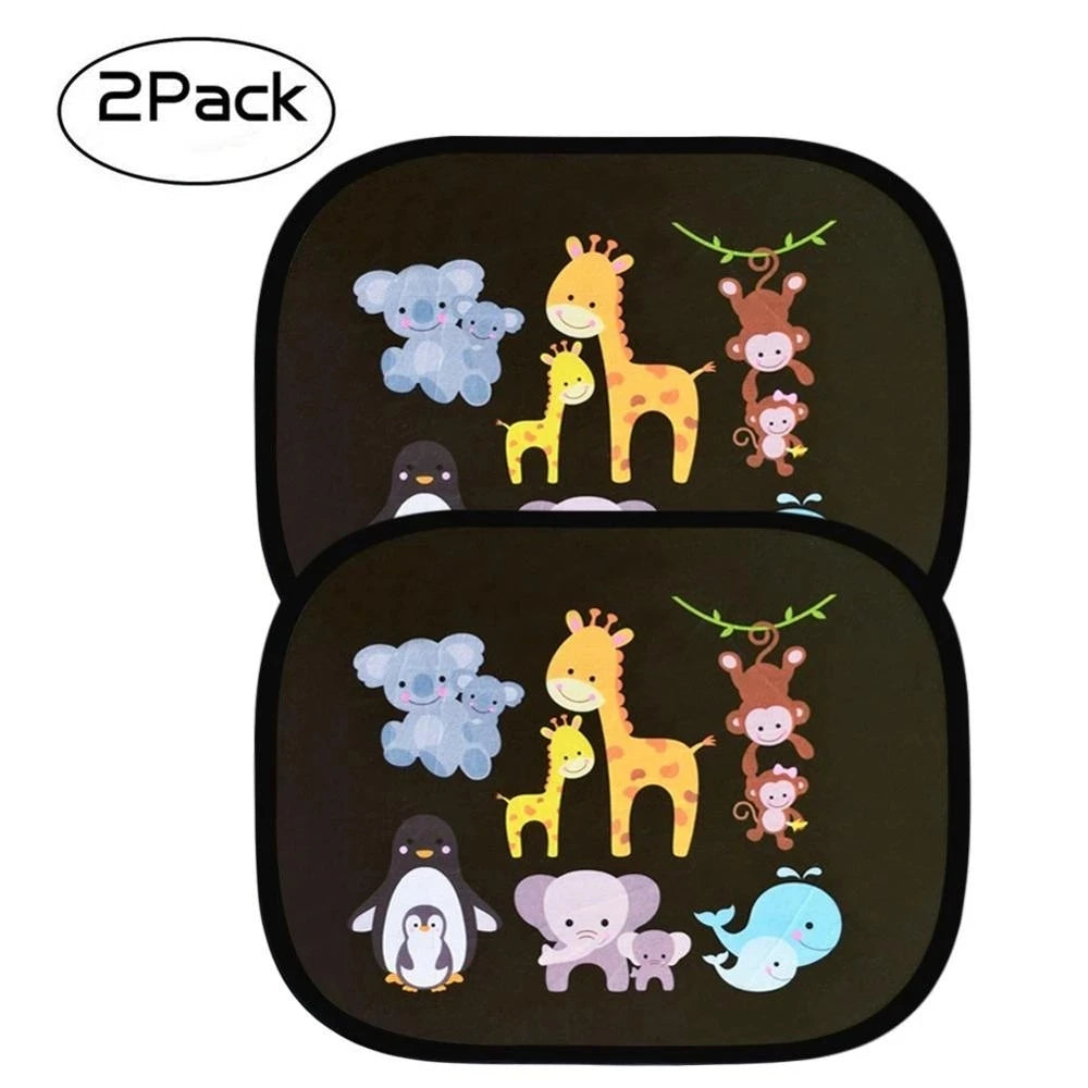 Car SunShade Side Window Cartoon Window For Children Adults Adsorption SunShade