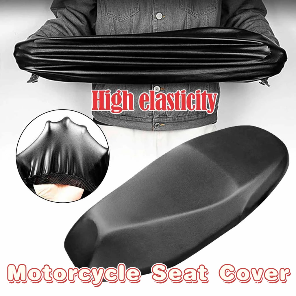 Motorcycle Seat Cover Universal Motorbike Protector Cushion Elastic PU Interior