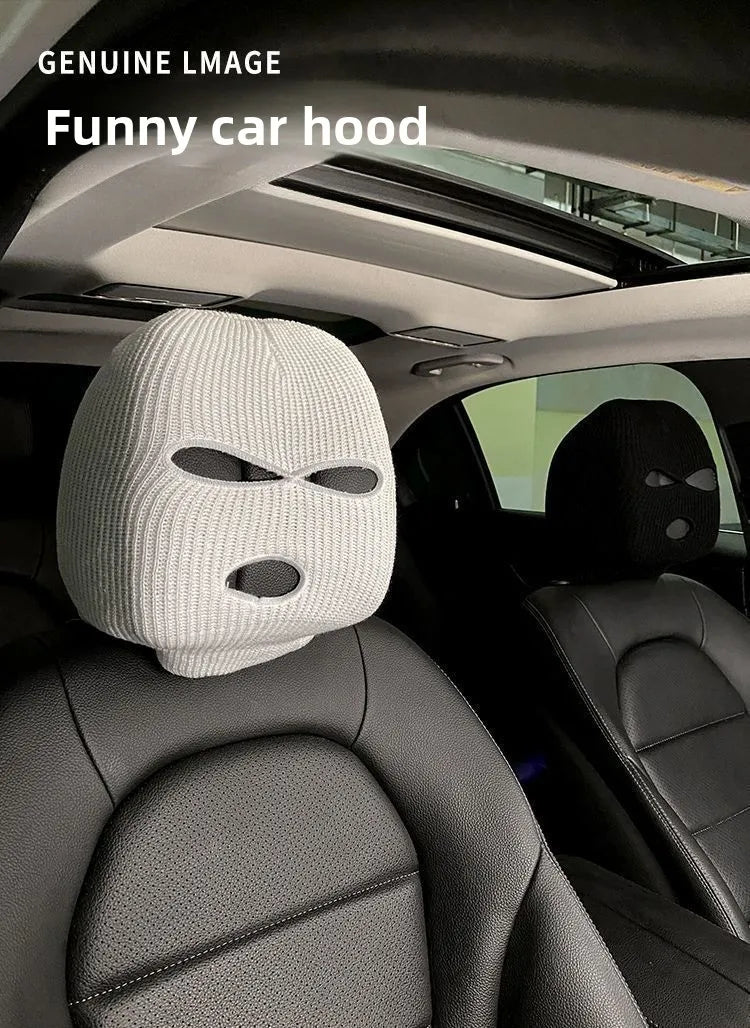 1/2pcs General Motors Headrest Seat Cover Interior Protector Auto Vehicle