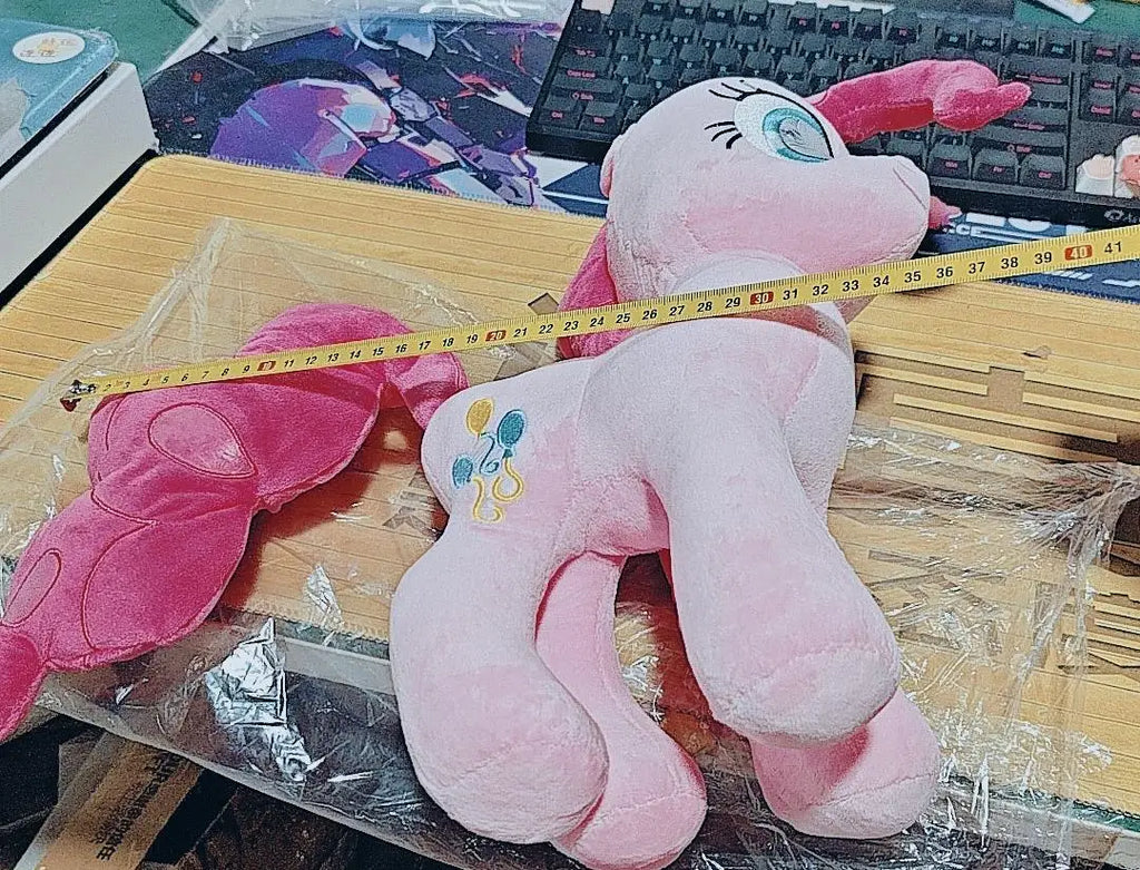 New My Little Pony Plush Doll Anime Twilight Sparkle Fluttershy Pinkie Pie Premium Automotive Accessory