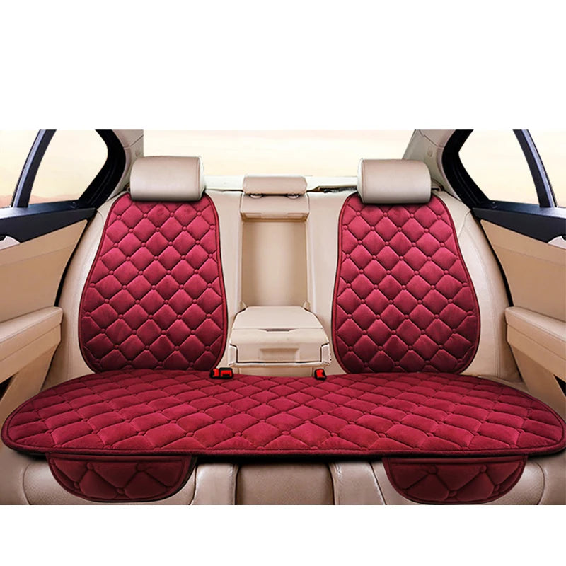 Car Seat Cover Protector Universal Winter Warm Auto Cushion Rear Interior