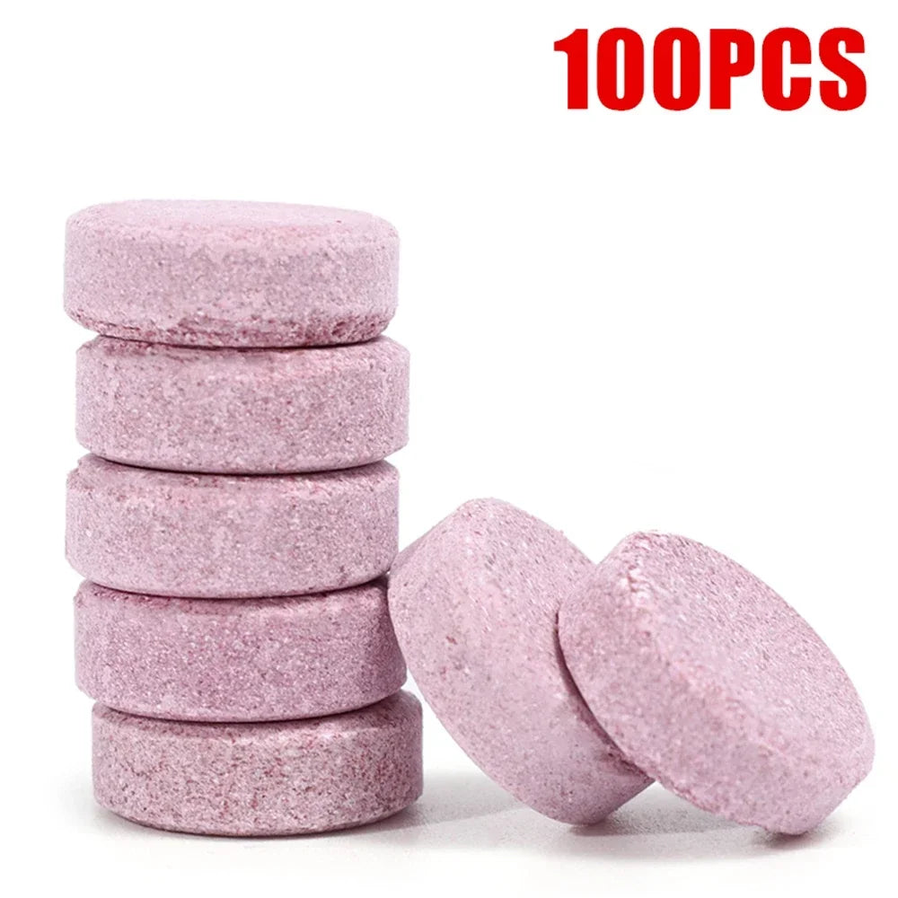 Car Windshield Glass Concentrated Washer Tablets Effervescent Fluid Wiper Solid Premium Automotive Accessory