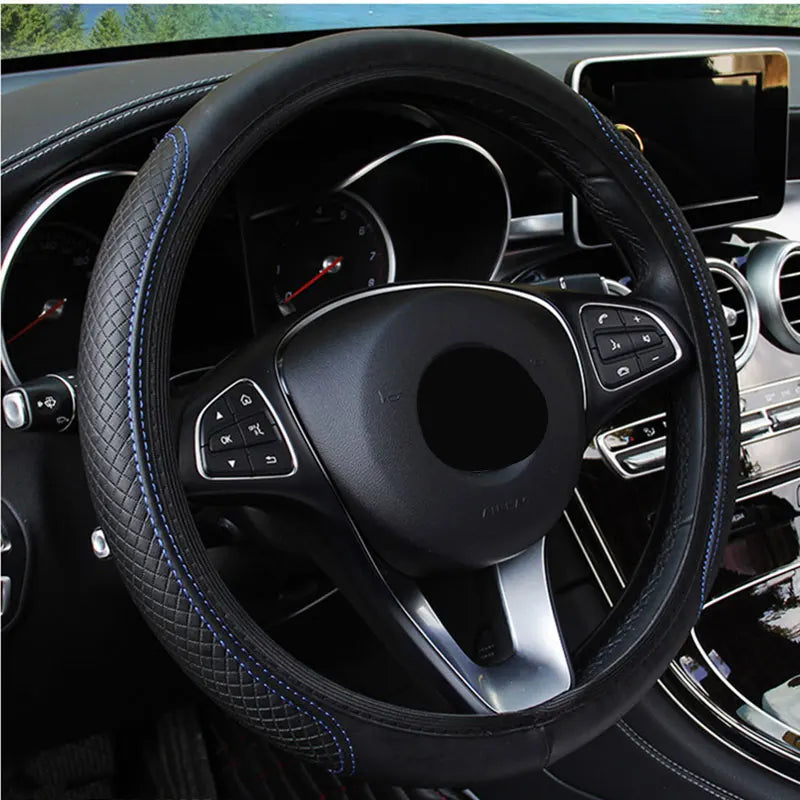 Universal Steering Wheel Cover 37/38 cm Automobile non-slip Car Auto