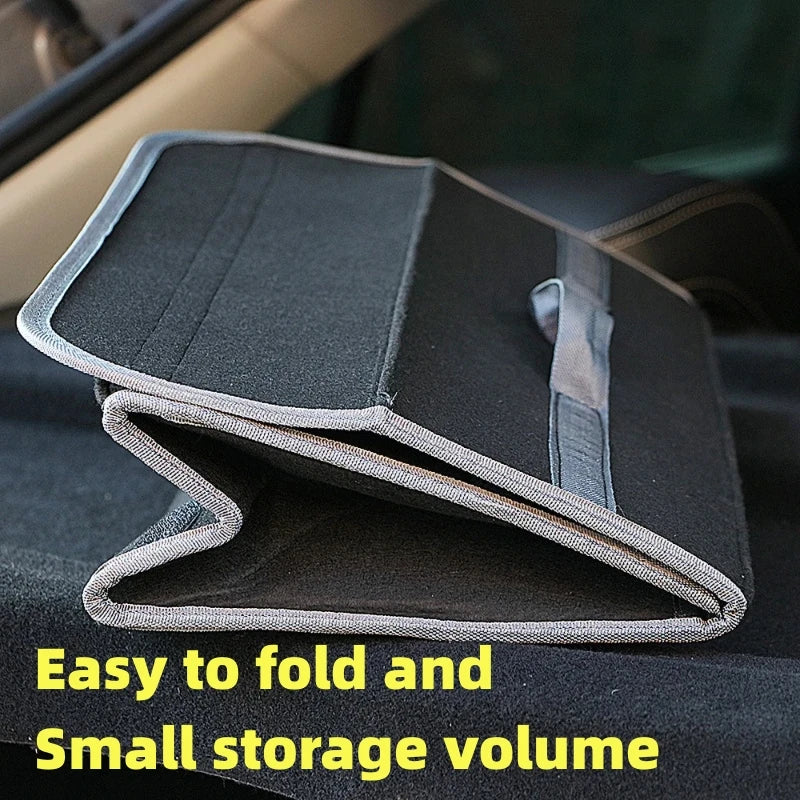Car Trunk soft Organizer Felt Storage Box Accessories Large Anti Slip SUV Truck