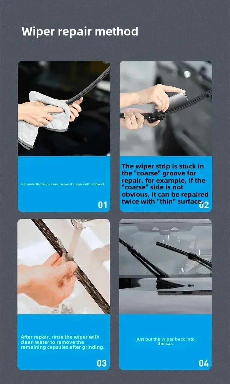 Car Wiper Repairer Rain Wing Windshield Tool Universal Refurbish Auto Blade Premium Automotive Accessory