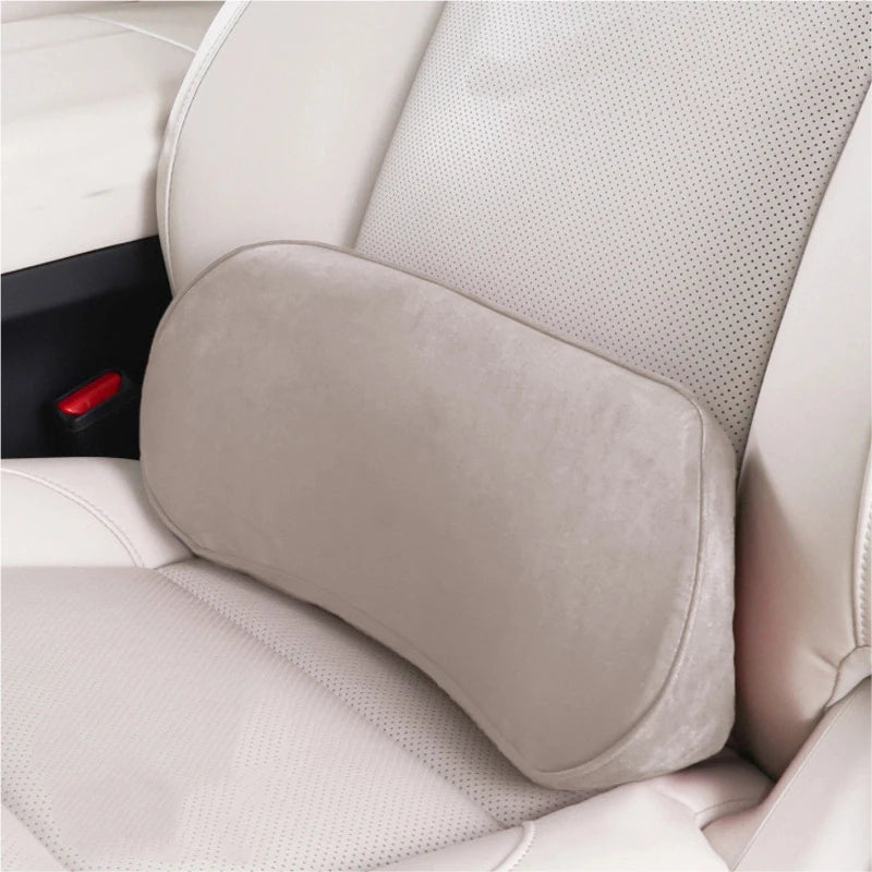 Car Memory Foam Lumbar Support Cushion Waist Pillow Backrest Seat Driver