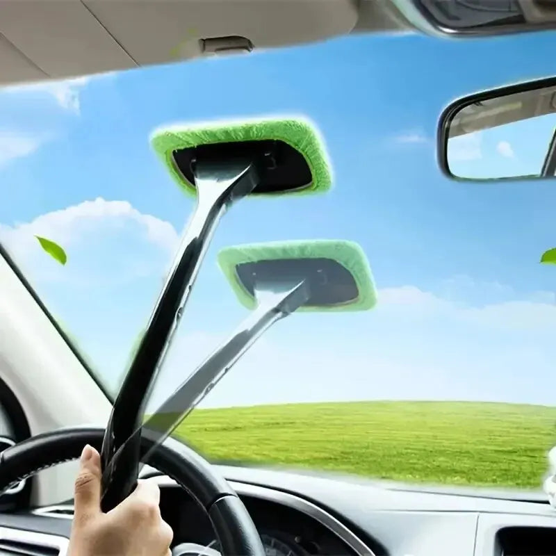 Windshield Wash Tool Window Cleaning Brush Kit Car Accessories Interior Wiper Premium Automotive Accessory