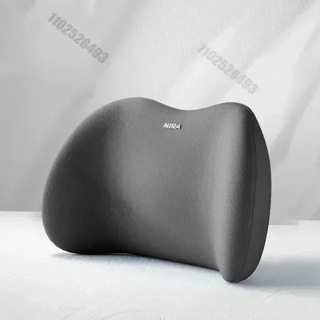 Car Headrest Lumbar Support Shoulder Pillow Memory Cotton Waist Interior