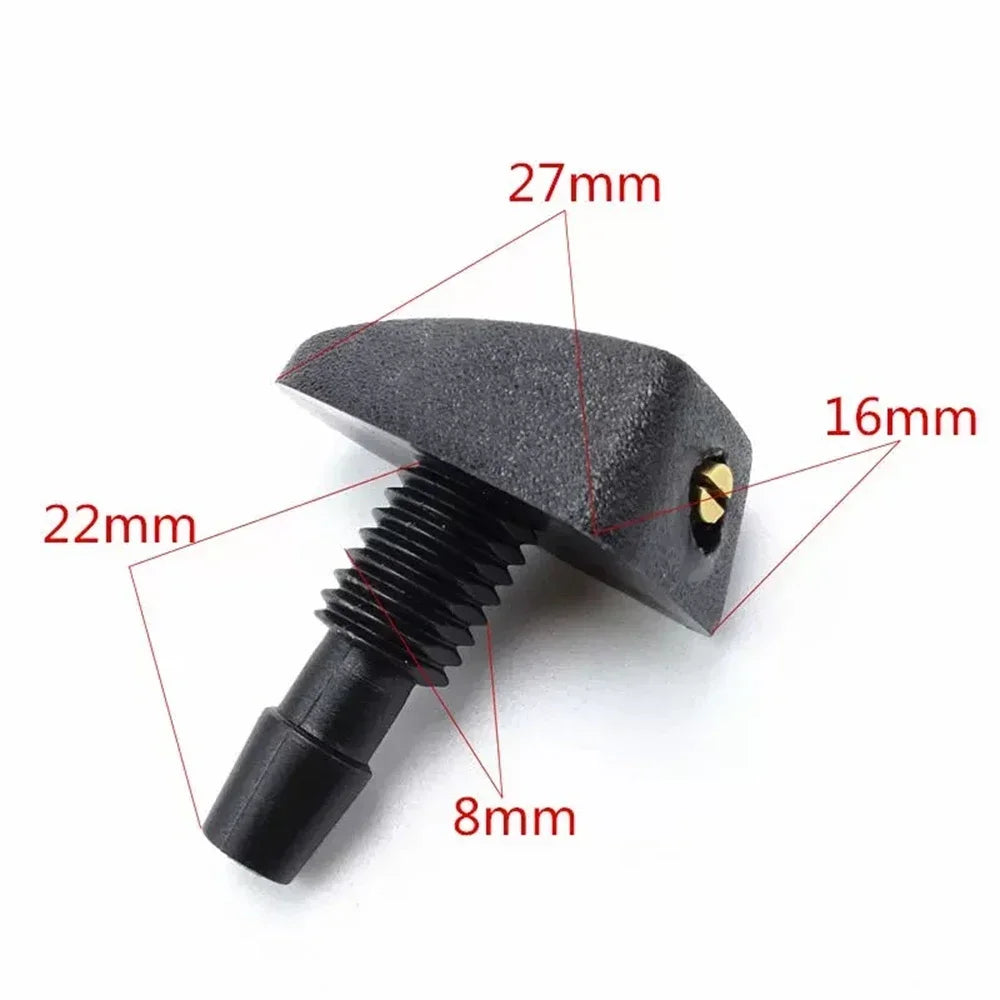 Universal Windshield Washer Jet Kit Adjustable Sprayer for Efficient Front Premium Automotive Accessory