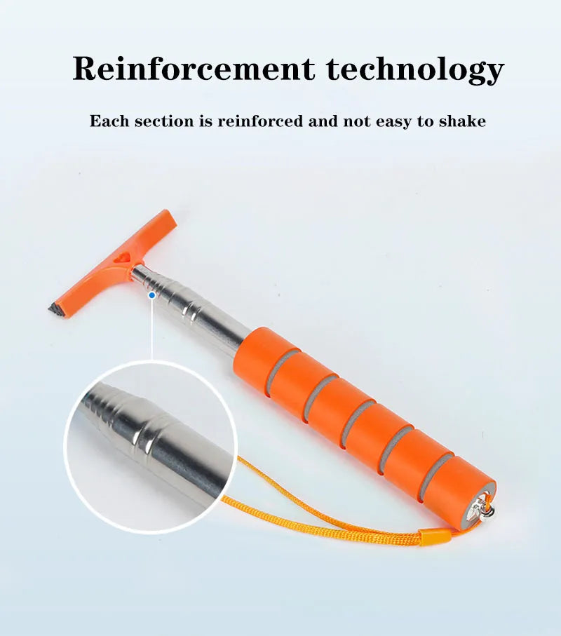 Car Rearview Mirror Wiper Cleaning Tool Auto Glass Mist Cleaner Scraper Premium Automotive Accessory